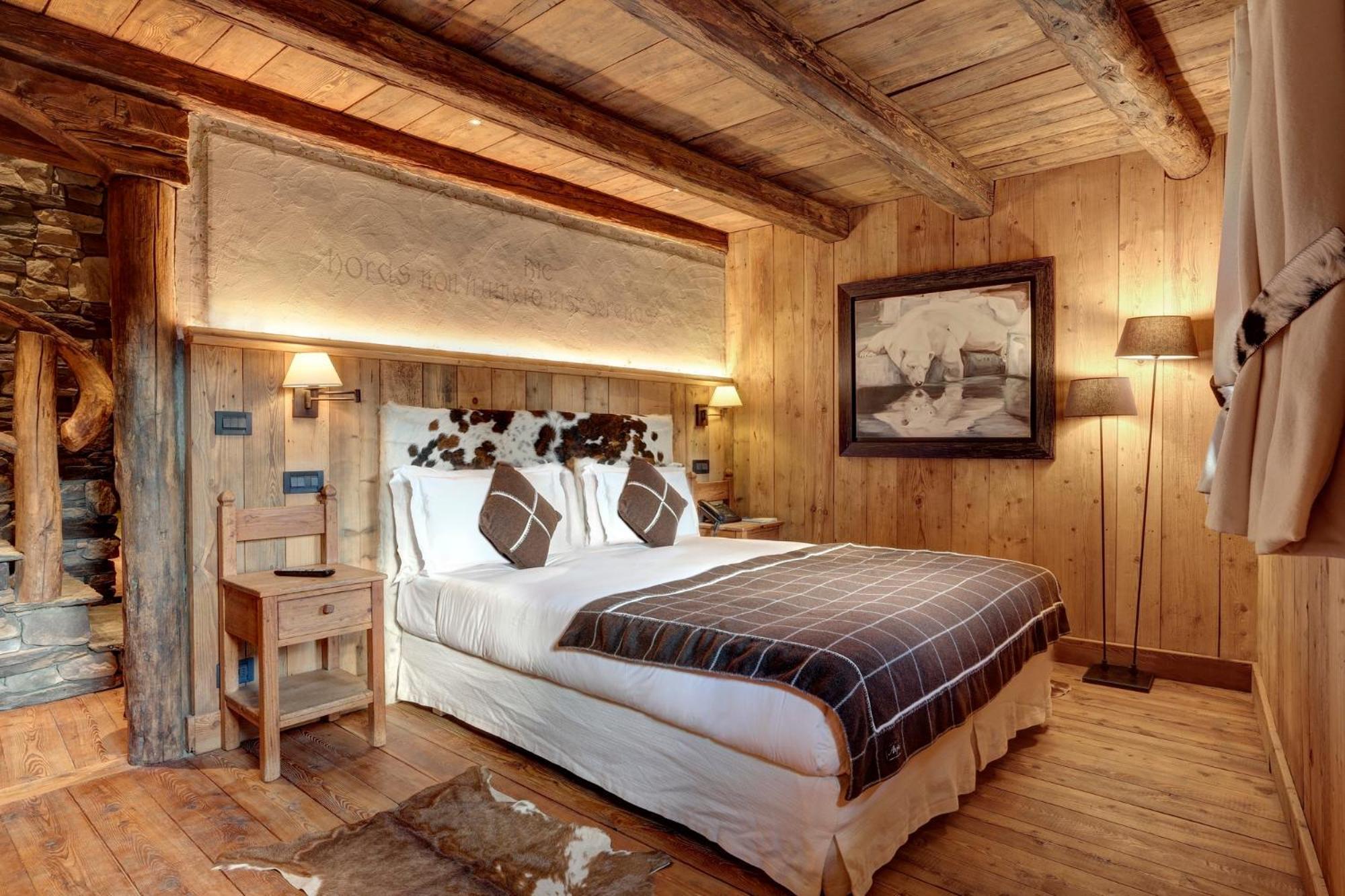 Hotellerie De Mascognaz Champoluc Esterno foto