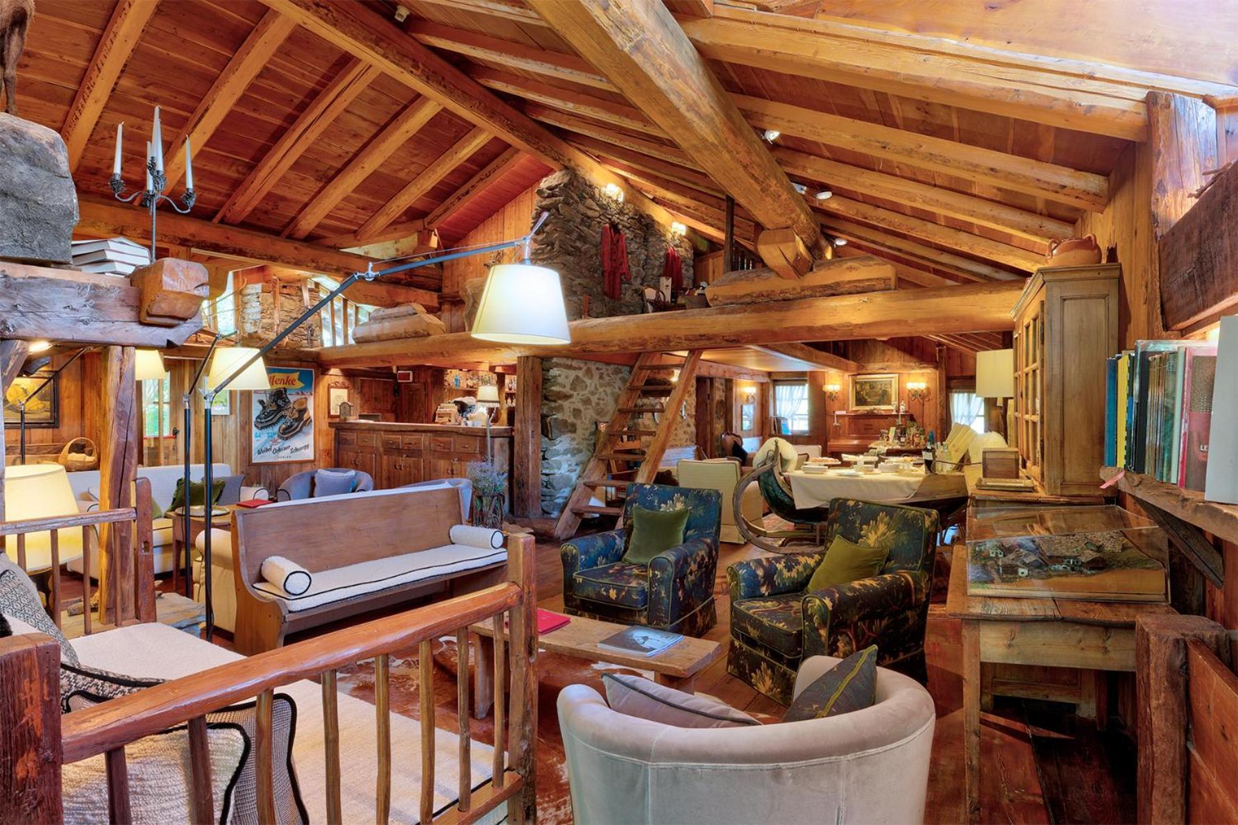 Hotellerie De Mascognaz Champoluc Esterno foto