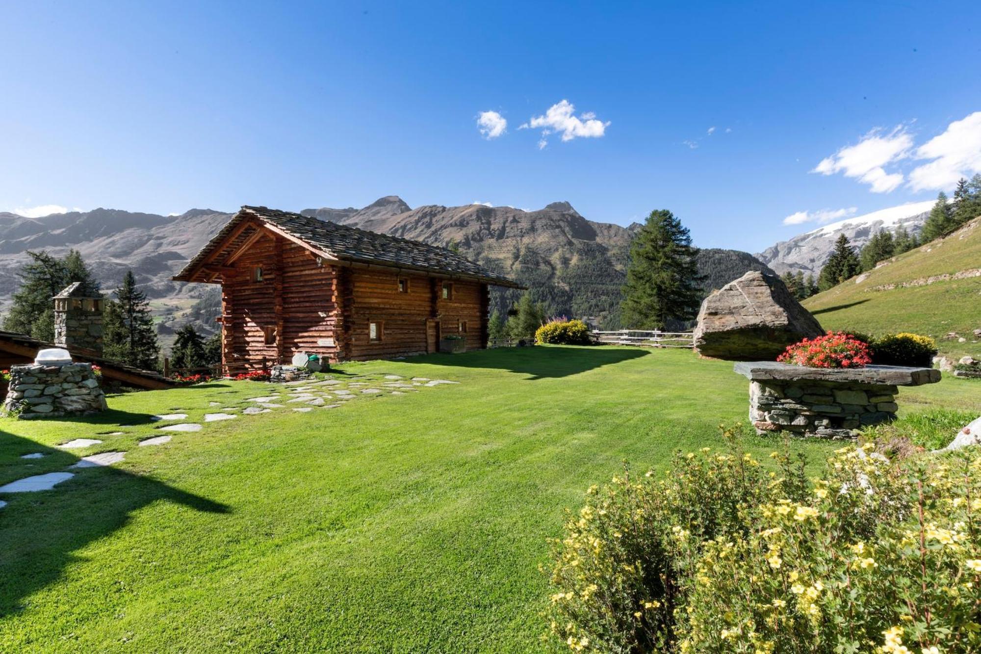 Hotellerie De Mascognaz Champoluc Esterno foto